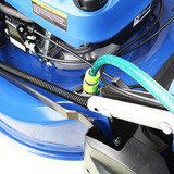 hose connector wash port mower